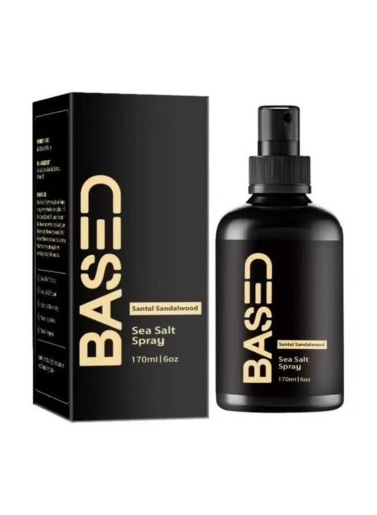 Based Sea Salt Spray, Natural Finish Sea Salt Spray for Hair, Gives Volume and Texture, Enriched with Seaweed and Vitamin B5, Lightweight and Non-Greasy, Paraben Free - Image 1